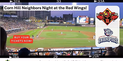 Corn Hill Neighbors Night at the Red Wings!