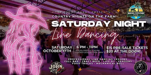 Line Dance Night at Hobe Sound Farms