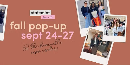 Statemint Knoxville | Pop-Up Consignment Shop for Women + Men
