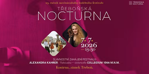 Mezin\u00e1rodn\u00ed hudebn\u00ed festival T\u0159ebo\u0148sk\u00e1 nocturna 2026