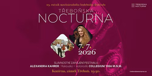 Mezin\u00e1rodn\u00ed hudebn\u00ed festival T\u0159ebo\u0148sk\u00e1 nocturna 2026