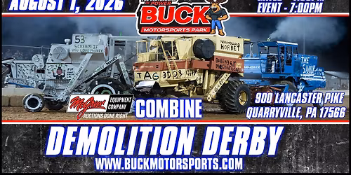 Combine Demolition Derby presented by McGrew Equipment Company