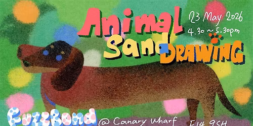 Drawing Pets with Sand! An Animal-Themed Sand Drawing Experience