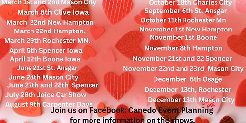 North Iowa Holiday Craft. Vendors, Boutiques and More Extravaganza