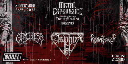 Asphyx + Graceless release show | Nobel