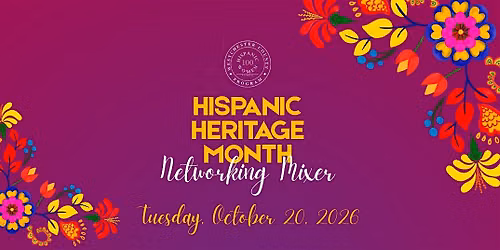 Hispanic Heritage Month Networking Mixer | 100HW Westchester County Program