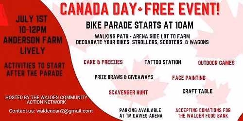 Canada Day Bike Parade 