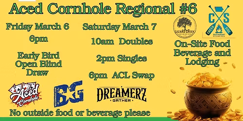 Aced Cornhole Regional #6 at Lizard Creek Ranch