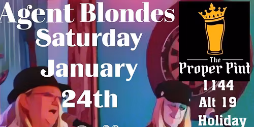 Blondes at Proper pint