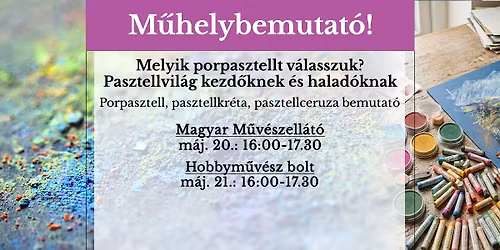 M\u0171helybemutat\u00f3! Technik\u00e1k \u00e9s anyagok \u00e9l\u0151ben az \u00dcll\u0151i \u00fati Hobbym\u0171v\u00e9sz \u00fczletben!