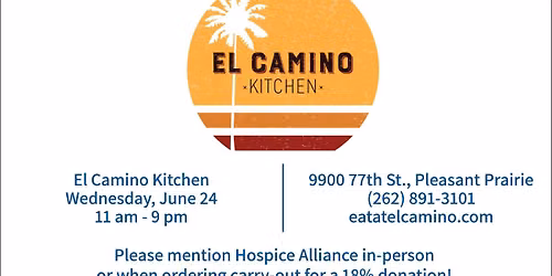 Dining for Donations at El Camino!