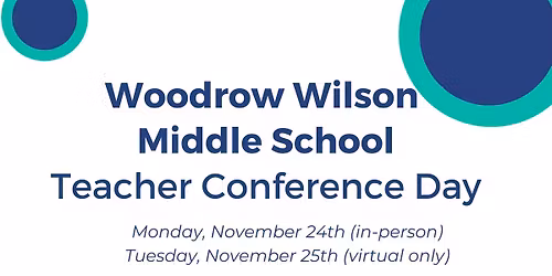Wilson Teacher Conferences
