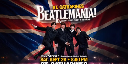 Beatlemania - The Liverpool 4 in St. Catharines