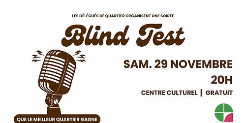 Soir\u00e9e Blind Test\ud83d\udccdGOLBEY