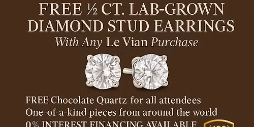 Le Vian Trunk Show \u2022 One Day Only!