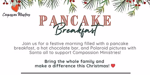 Holiday Pancake Breakfast with Santa