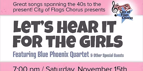 Let's Hear It For the Girls