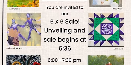 Art From the Heart 6 x 6 Sale