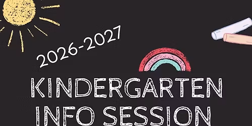 Kindergarten Family Information Session