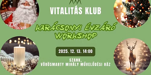 Kar\u00e1csonyi \u00e9vz\u00e1r\u00f3 workshop