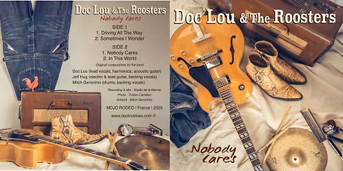 Doc Lou & The Roosters-Sortie d'album @Toulouse