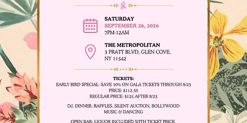Cancer Stompers 4th Annual Gala: A Tropical Affair