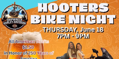 Hooters Bike Night