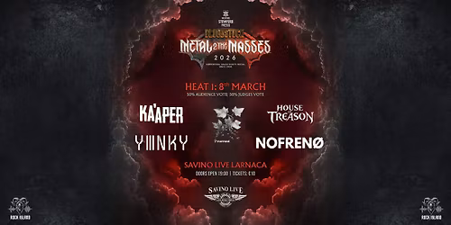 Metal 2 The Masses CY - Heat 1 - Bloodstock Competition