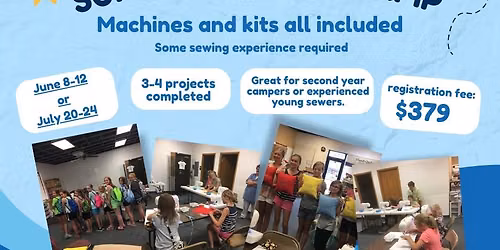Intermediate Summer Sewing Camp