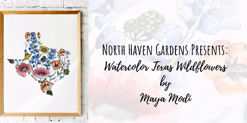 Workshop: Mindful Watercolor - Texas Native Wildflowers