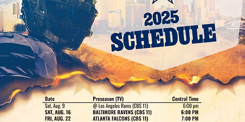 Early Open for Cowboys Game