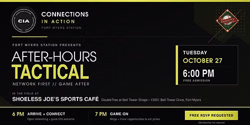 CIA After-Hours Tactical: Network First. Game After.