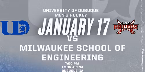 University of Dubuque Men's Hockey vs. MSOE