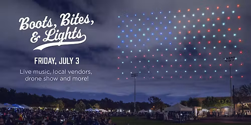 The Village Dallas Presents: Boots, Bites & Lights | Drone Show