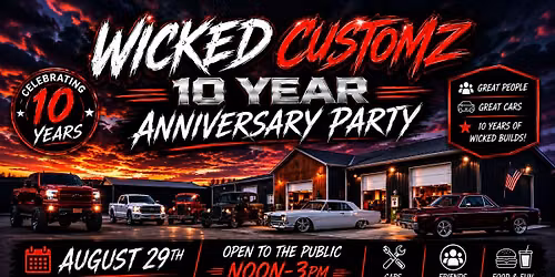 10 year anniversary party
