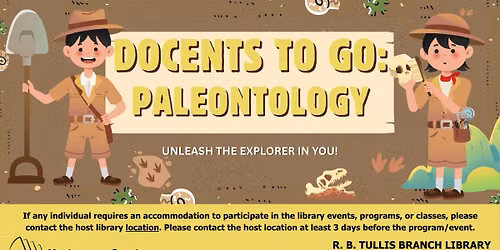 Docents to Go: Paleontology