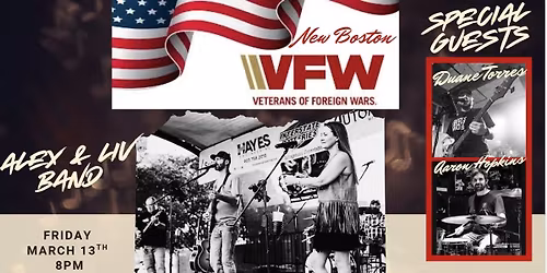 Alex & Liv Band @  VFW New Boston