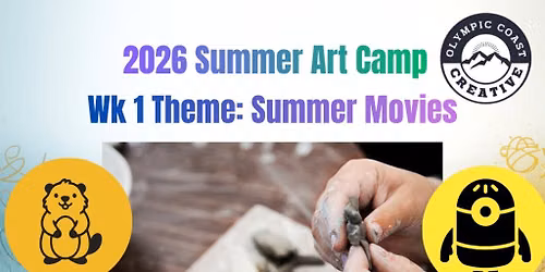 Kids Summer Art Camp Week 1: Movie Fun