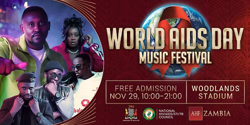 Free World AIDS Day 2025 Music Festival - Zambia