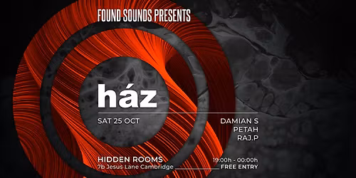 Found Sounds presents: H\u00e1z