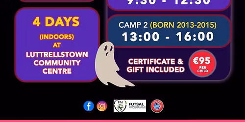 Futsal Movement Halloween Camp - Contact 085 268 4489 for details