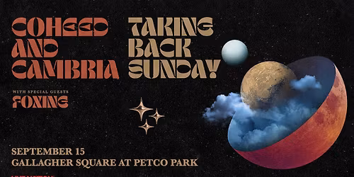 Parking Taking Back Sunday (18+)