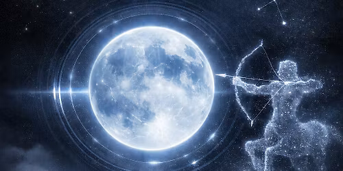 Rare Blue Moon in Sagittarius Sound Bath