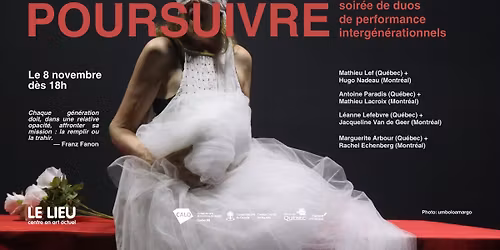 Poursuivre | Duos de performance interg\u00e9n\u00e9rationnels 