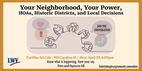 Community Conversations: Your Neighborhood, Your Power