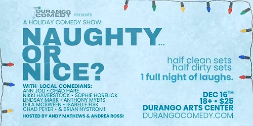 Naughty versus Nice! A Holiday Stand-Up Showdown
