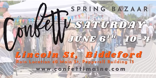 Confetti Spring Bazaar