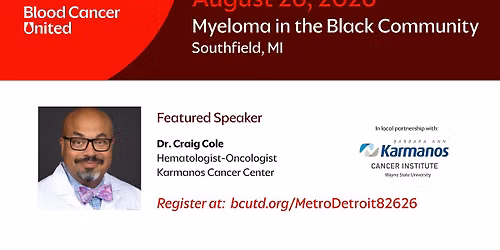 Free Education - Myeloma in the Black Community Feat. Dr. Craig Cole