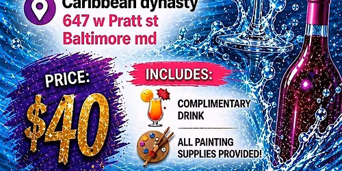 SIP AND PAINT WATER EDITION