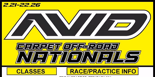 2nd Annual AVID RC Carpet Off-Road Nationals